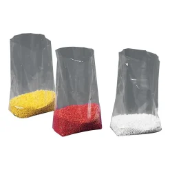 10" x 6" x 20" Gusseted Poly Bags, 1 Mil, Clear, 1000/Carton (1396)