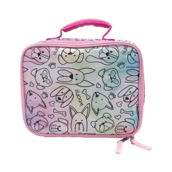Accessory Innovations Dogs' Life Lunch Bag, Tie-Dye Pink, 7.2 oz. (B23GC56634-ST)