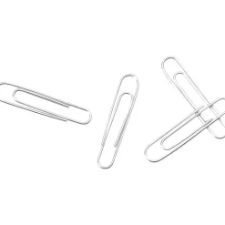 ACCO #3 Economy Paper Clips, Silver, 100/Box, 10 Boxes/Pack (72320) Sale