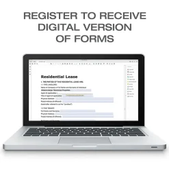 Adams Carbonless Rental Applications, 8.5
