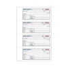 Adams 2-Part Carbonless Receipts, 2.75"L x 7.13"W, 200 Sets/Book (DC1182)