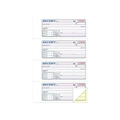 Adams 2-Part Carbonless Receipts, 2.75