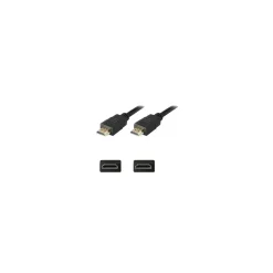 AddOn HDMI 1.4 Male/Male Audio/Video Cable, Black, 6' (HDMIHSMM6)