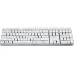 Adesso EasyTouch 680 Illuminated Mechanical Keyboard, White (AKB-680UW)
