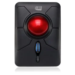 Adesso iMouse T50 Wireless Optical Mouse, Red/Black