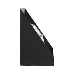 AdirOffice Cardboard 3-Tier Bookshelf, Black (505-01-BLK)