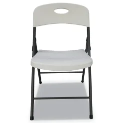 Alera Resin Office Folding Chair, White, 4/Carton (ALEFR9402)