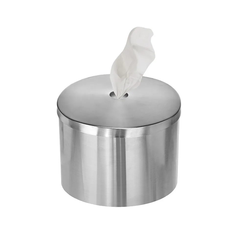 Alpine Industries Universal Wall Mounted Wet Wipe Dispenser, Stainless Steel (4777-W)
