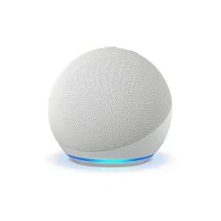 Amazon Echo Dot (5th Generation) Streaming Media Speaker, Glacier White (53-027802)