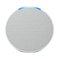 Amazon Echo Pop Bluetooth/Wi-Fi Wireless Smart Speaker with Alexa, Glacier White (53-031156)