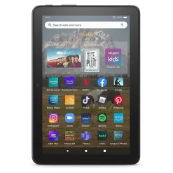 Amazon Fire HD 8, 12th Generation, 8” Tablet, WiFi, 32 GB, Fire OS, Black (B099Z8HLHT)