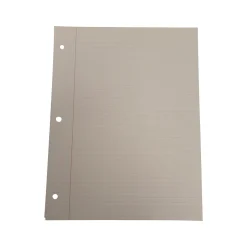 American Paper College Ruled Filler Paper, 8.5" x 11", 3-Hole Punched, 500 Sheets/Pack (140P) New