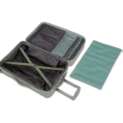 American Tourister Cascade 22" Hardside Carry-On Suitcase, 4-Wheeled Spinner, Sage Green (143244-2017)