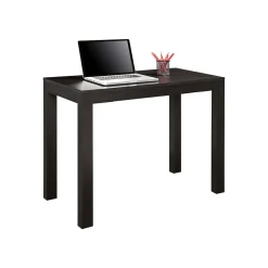 Ameriwood Home Parsons 39" W Desk with Drawer, Black Oak (9178396)