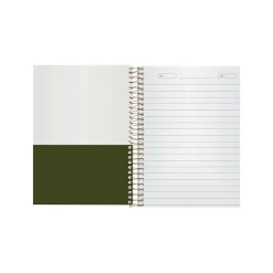 Ampad Gold Fibre Subject Notebooks, 5" x 7", College Ruled, 100 Sheets, Green (20-801R) Online
