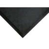 Anderson Cushion Station™ Nitrite Rubber Anti-Fatigue Floor Mat Without Holes, 4' x 12.3', Black
