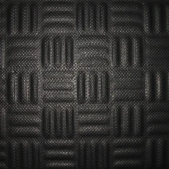 Anderson Cushion Station™ Nitrite Rubber Anti-Fatigue Floor Mat Without Holes, 4' x 12.3', Black