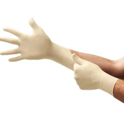 Ansell Evolution One® Natural Clear Powder-Free Latex Exam Gloves, Size Medium, 100/BX (EV-2050)