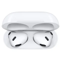 Apple AirPods (3rd Generation) Bluetooth Earbuds with Magsafe Charging Case, White (MME73AM/A)
