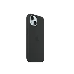 Apple iPhone 15 Silicone Case with MagSafe, Black (MT0J3ZM/A)