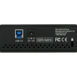 Apricorn Aegis Padlock DT 10TB USB 3.0 External Hard Drive, Black (ADT-3PL256F-10TB)
