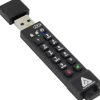 Apricorn ASK3-NX 128GB USB 3.1 Type A Flash Drive, Black (ASK3-NX-128GB)