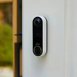 Arlo Essential Wi-Fi Wireless Smart Video Doorbell, White (AVD2001-100NAS)