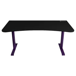 Arozzi Arena 63"W Gaming Desk, Deep Purple/Black (ARENA-NA-DP-BK)