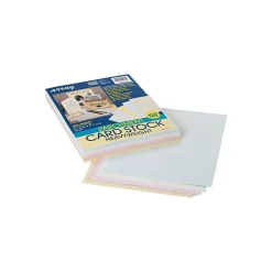 Array 65 lb. Cardstock Paper, 8.5" x 11", Assorted Colors, 100 Sheets/Pack (101235)