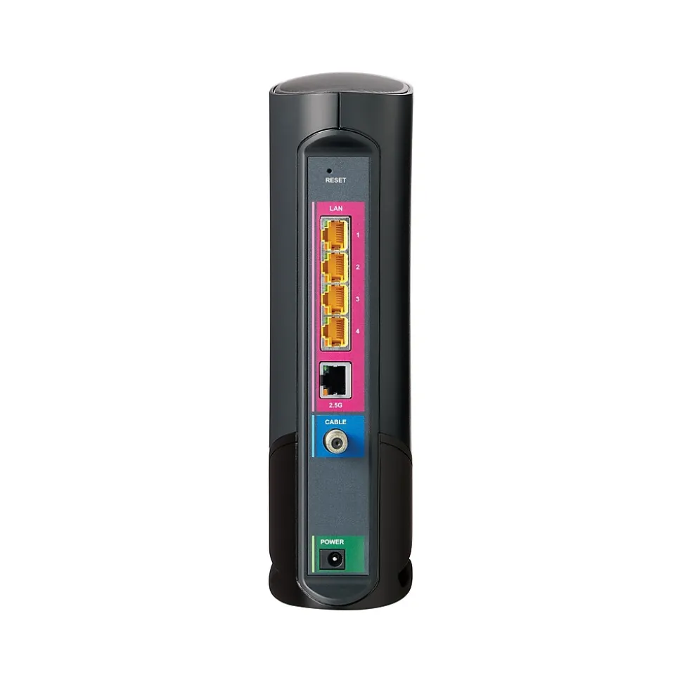 Arris SURFboard G36 32 x 8 DOCSIS 3.1 Cable Modem with AX3000 Wi-Fi, Black/Gray (1001370)
