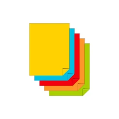 Astrobrights 8.5" x 11" Multipurpose Paper, 24 lbs., Assorted, 1250/Carton (22998)