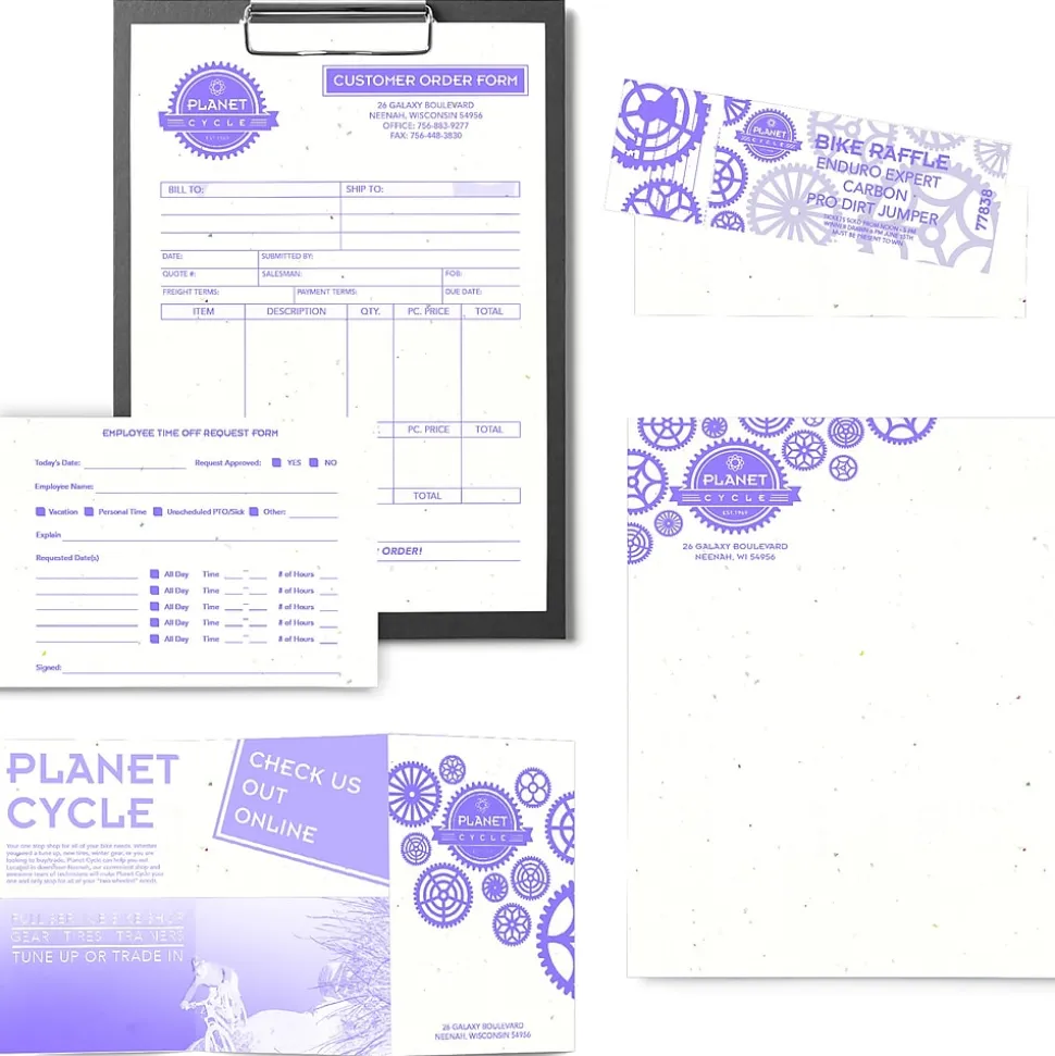 Astrobrights 8.5" x 11" Multipurpose Paper, 24 lbs., 87 Brightness, 500 Sheets/Ream (22301)