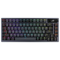 Asus ROG Azoth Wireless Ergonomic Gaming Mechanical Keyboard, Black (90MP031A-BKAA01)