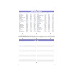 AT-A-GLANCE 2025 11" x 8.5" Monthly Wall Calendar, White/Purple (PM170-28-25) Discount
