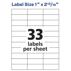 Avery Address Labels for Copiers, 1