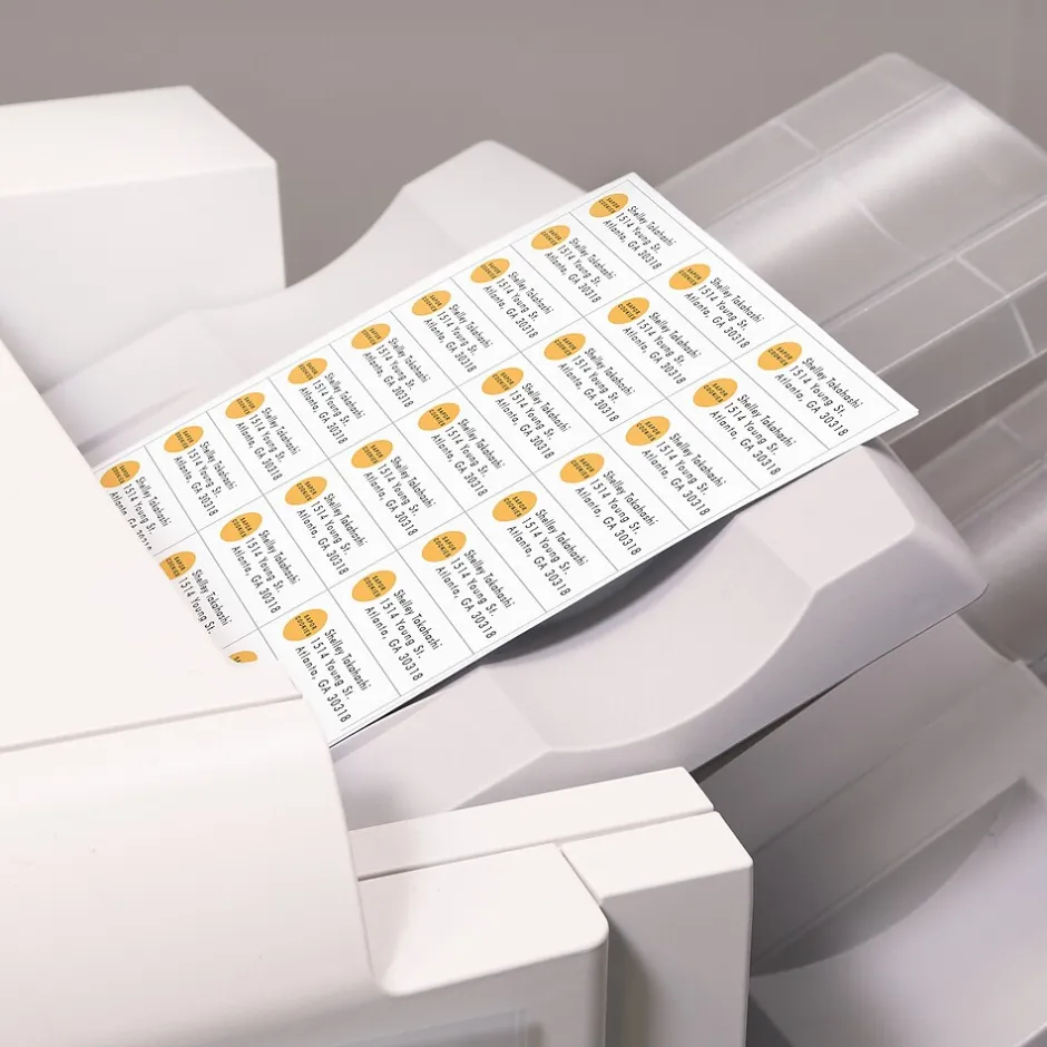 Avery Address Labels for Copiers, 1" x 2-13/16", White, 8,250 Labels/Pack (5332) New