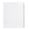 Avery Allstate Pre-Printed 126-150 Paper Divider, White, Set (01706) Sale