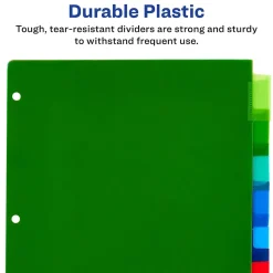 Avery Big Tab Insertable Plastic Divider, 8 Tabs, Multicolor, 1 Set (11901) Sale