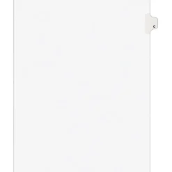 Avery Individual Legal Dividers, Letter Size, Tab C, White (01403) Clearance