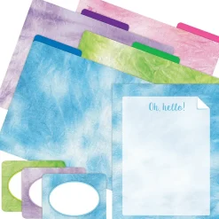 Barker Creek Beautiful Chevron File Folder, 1/3-Cut Tab, Letter Size, Assorted, 107/Set (151) Best