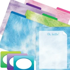 Barker Creek Blue Ombré File Folder, 1/3-Cut Tab, Letter Size, Assorted, 107/Set (152) Online