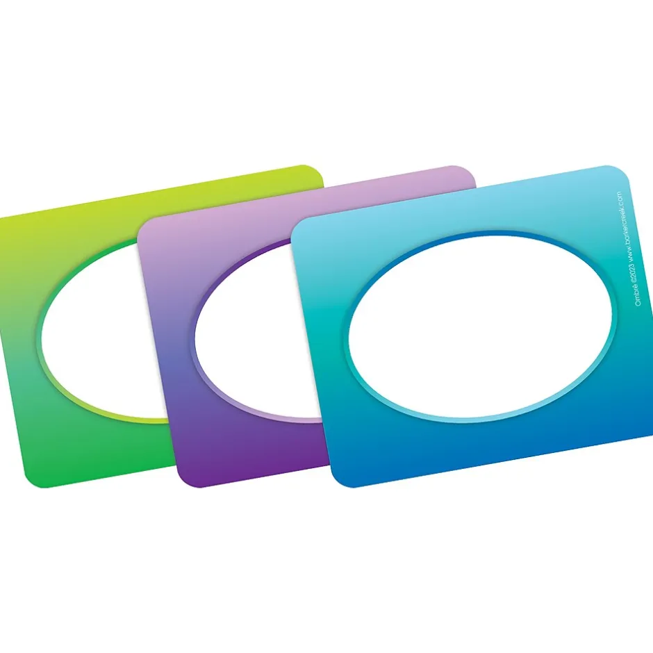 Barker Creek Blue Ombré File Folder, 1/3-Cut Tab, Letter Size, Assorted, 107/Set (152) Online