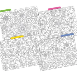 Barker Creek Color Me! File Folder Set, 1/3-Cut Tab, Letter Size, In My Garden, 36/Set (4387) Outlet