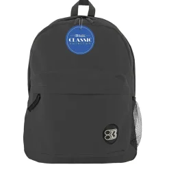 BAZIC Products® Classic Backpack 17" Black, Pack of 2 (BAZ1050-2)