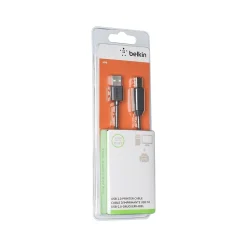 Belkin Premium 15.7' USB A Male/B Male, Black (F3U154BT4.8M)