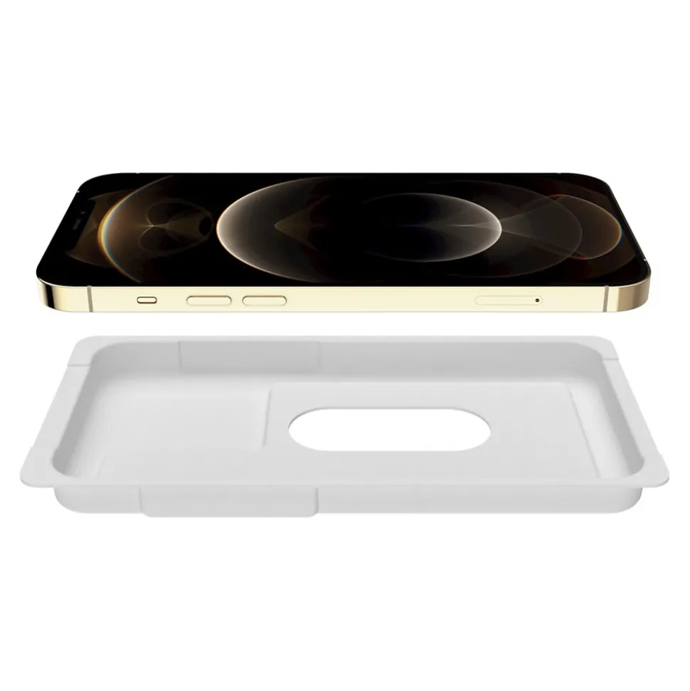 Belkin SCREENFORCE TemperedGlass Privacy Protector for iPhone 12 Pro Max (OVA031zz)