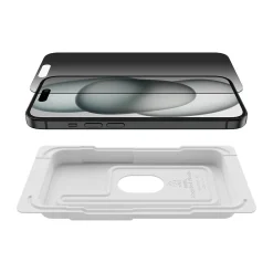 Belkin ScreenForce Tempered Glass Protector for iPhone 15 (OVA147zz)