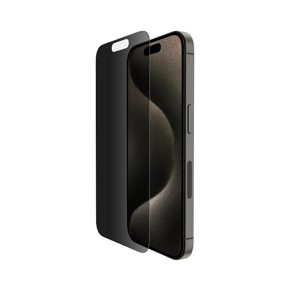 Belkin ScreenForce Tempered Glass Protector for iPhone 15 Pro (OVA149zz)