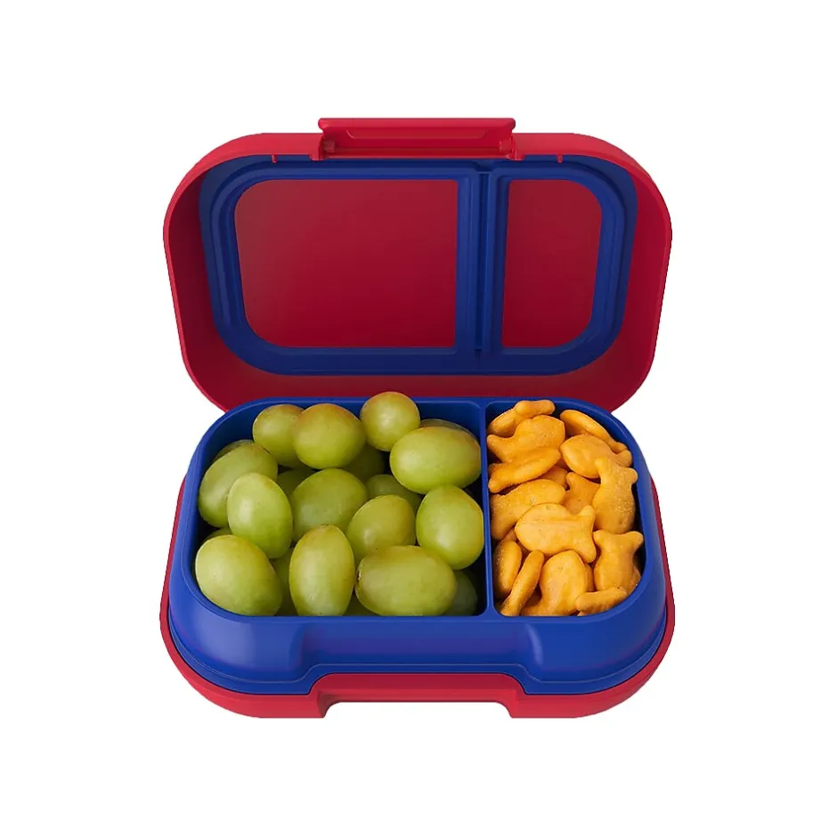 bentgo Kids Snack Container, Red/Royal, 12 oz. (BGKDSNK-R) Discount