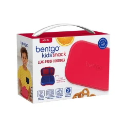 bentgo Kids Snack Container, Red/Royal, 12 oz. (BGKDSNK-R) Discount